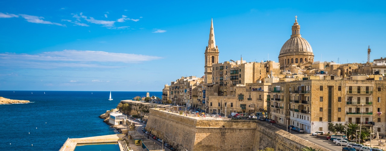 InterGest Malta – The Art of Being Local in Malta Bannerbild zur Firmengründung in Malta mit dem Schriftzug „The Art of Being Local in Malta“.