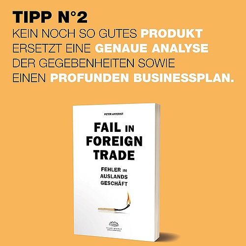 Fehler im Auslandsgeschäft – Elf sichere Wege, Geld zu verbrennen (geschrieben von Prof. Peter Anterist, erschienen im...
